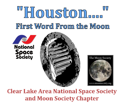 Clear Lake Area National Space Society & Moon Society Chapter logo