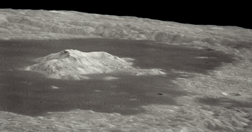 Tsiolkovsky's Prominent Central Mountain Massif